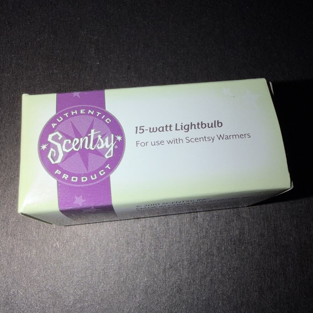 SCENTSY Lamp Bulbs 15 Watt Light for Scentsy Wax Bulb 15w New In Box Warmer Bulb